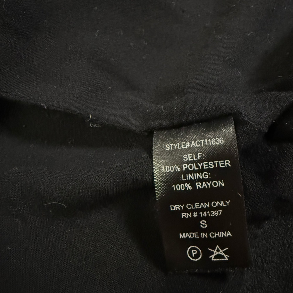 Astr the Label Women’s Moto Jacket Black Faux Suede Small Biker Jacket - Picture 11 of 12